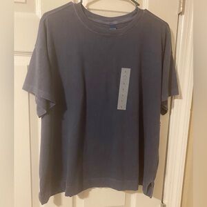 Women’s large t shirt navy blue